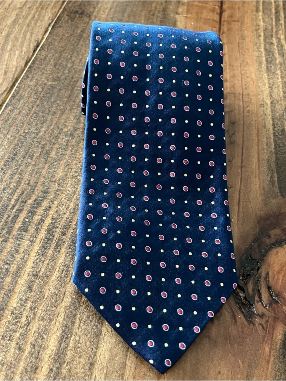 Boss navy polka